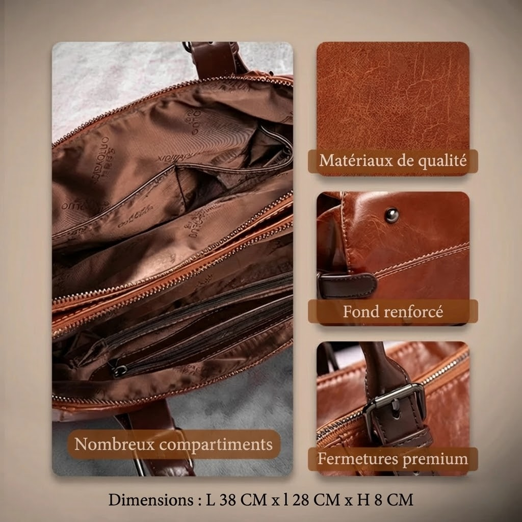 Amy™ | Zeitlose Luxushandtasche