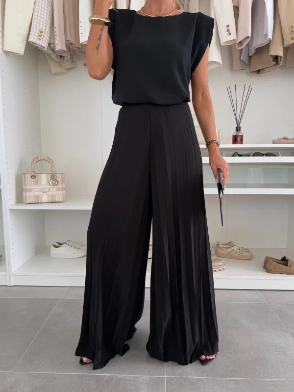 Marian – Elegantes Plissee-Ensemble
