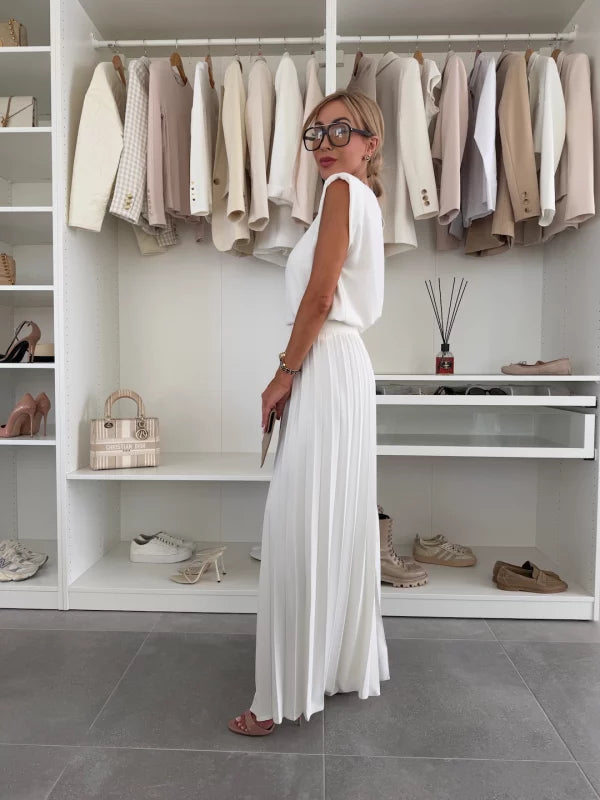 Marian – Elegantes Plissee-Ensemble
