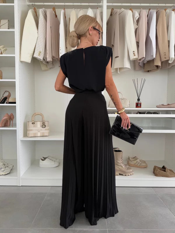Marian – Elegantes Plissee-Ensemble