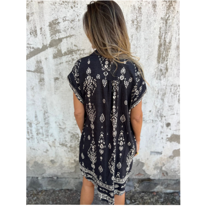 Mica – Vintage-Boho-Kleid