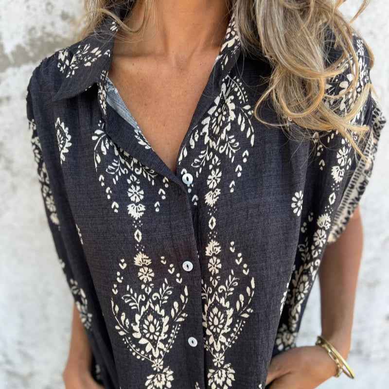 Mica – Vintage-Boho-Kleid