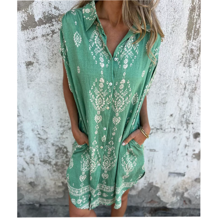 Mica – Vintage-Boho-Kleid